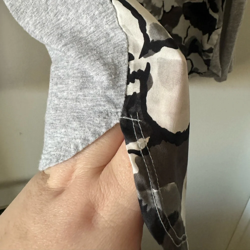 GAP Mixed Media Long Sleeved Tee
